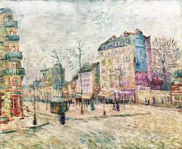 Vincent Van Gogh Painting - Bulevar de Clichy Vincent van Gogh